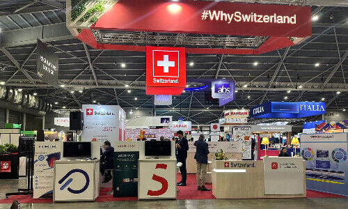 Swiss Pavillon am Singapore Fintech Festival 2024 (Bild: 2024)