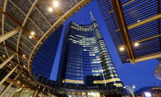 Hauptsitz von Unicredit in Mailand (Bild: Keystone)