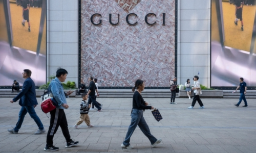 Out of fashion? Gucci in Shanghai. (Bild: Shutterstock)