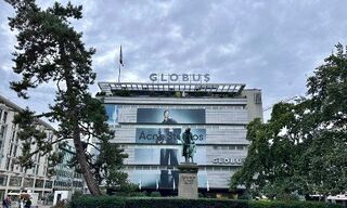 Die Globus-Filiale in Zürich (Bild: finews.ch)