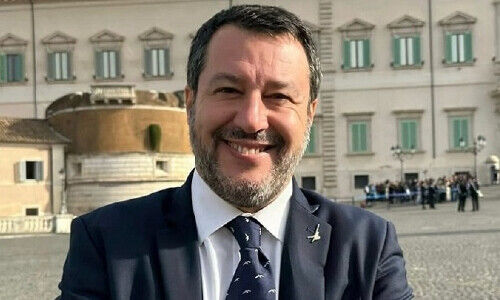 Matteo Salvini, vicepremier e Ministro delle Infrastrutture (immagine: MIT)