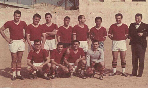 Squadra di calcio del Banco di Roma (immagine: FB)