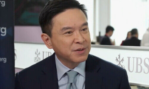 Edmund Koh, UBS President Asia Pacific (Bild: Screenshot Bloomberg TV)