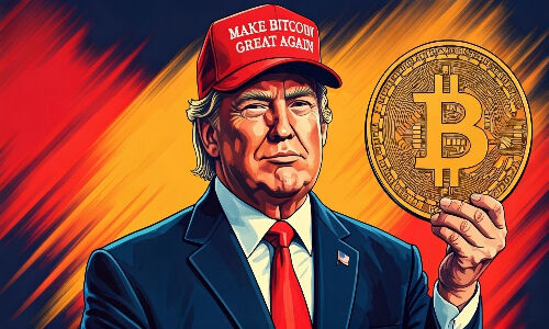 Von ihm hängt wesentlich auch die Zukunft des Crypto Valley ab: US-Präsident Donald Trump. (Bild: Shutterstock)