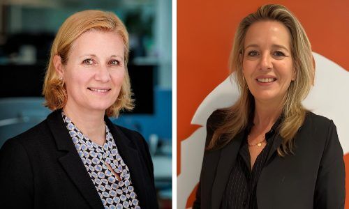 Stossen zur Bank ING Schweiz: Fabienne Jaggy Moriggi (links) und Annabel Lammers. (Bild: zVg)