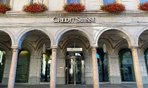 Succursale di Credit Suisse in piazza della Riforma, Lugano
