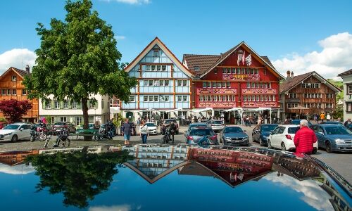 Hauptplatz in Appenzell (Bild: Shutterstock)