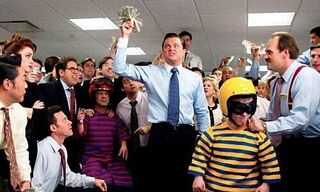 Filmszene aus «Wolf of Wall Street» 