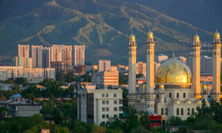 Almaty City, Kasachstan (Bild: Shutterstock/Almazoff) 