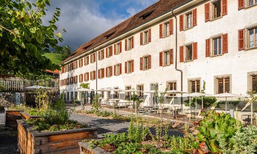 Begehrt bei Banken für Seminare: Das Culinarium Alpinum in Stans. (Bild: Timo Schwach)