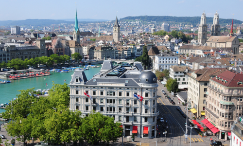 Bellecapital-Büros am Bellevue. (Bild: zVg)