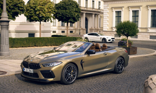 Fein austariert: BMW M8 Competition Cabrio. (Bild: BMW, zVg)