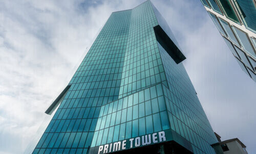 Flaggschiff von SPS: Prime Tower in Zürich. (Bild: Shutterstock)